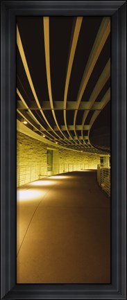 Framed Interiors of a city hall, Downtown San Jose, San Jose, Silicon Valley, Santa Clara County, California, USA Print