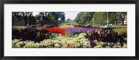 Framed Grant Park, Chicago, Illinois, USA Print