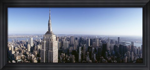 Framed Empire State Building, New York City, New York State, USA Print
