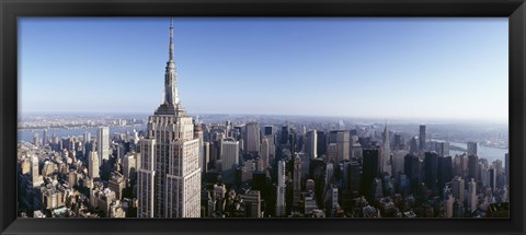 Framed Empire State Building, New York City, New York State, USA Print