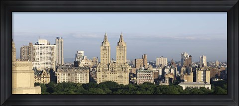Framed Dakota, The Langham, The San Remo, Central Park West, Manhattan, New York City, New York State, USA Print