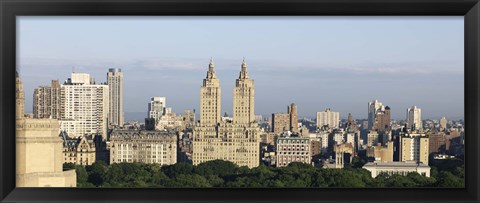 Framed Dakota, The Langham, The San Remo, Central Park West, Manhattan, New York City, New York State, USA Print