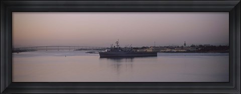 Framed Coronado Bridge, San Diego, California, USA Print