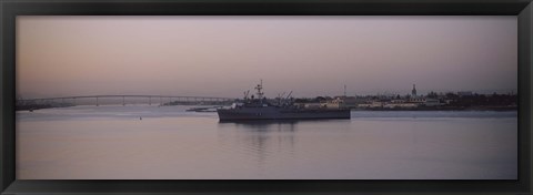 Framed Coronado Bridge, San Diego, California, USA Print