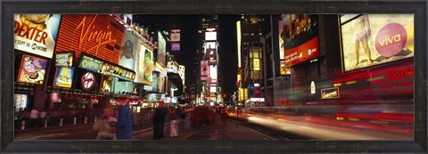 Framed Buildings in a city, Broadway, Times Square, Midtown Manhattan, Manhattan, New York City Print