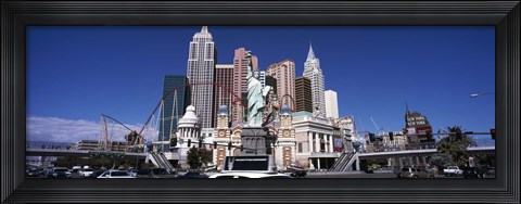 Framed New York New York Hotel, The Las Vegas Strip Print