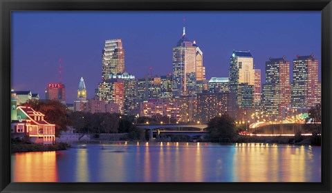 Framed Philadelphia, Pennsylvania Print