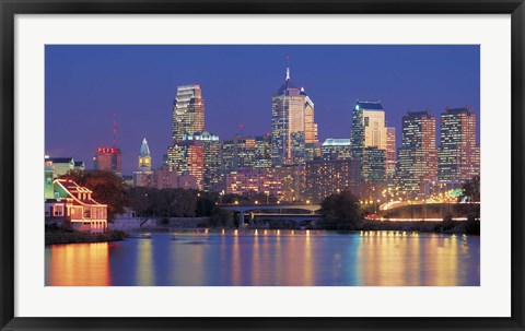 Framed Philadelphia, Pennsylvania Print