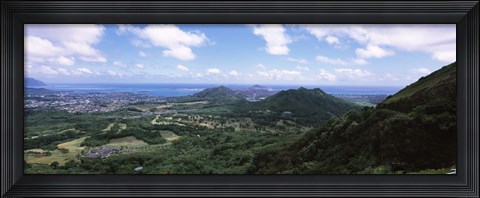 Framed Kaneohe, Oahu, Hawaii Print