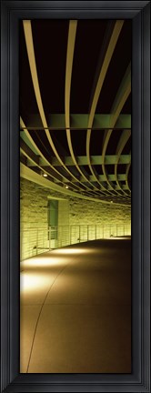 Framed Walkway of a city hall, San Jose City Hall, San Jose, Santa Clara County, California, USA Print