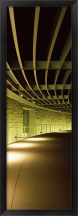 Framed Walkway of a city hall, San Jose City Hall, San Jose, Santa Clara County, California, USA Print