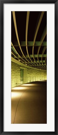 Framed Walkway of a city hall, San Jose City Hall, San Jose, Santa Clara County, California, USA Print