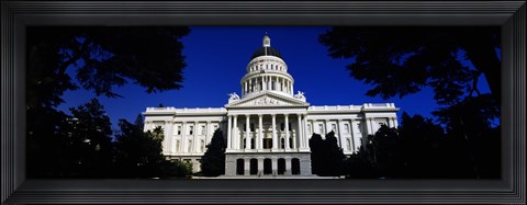 Framed California State Capitol Building Print