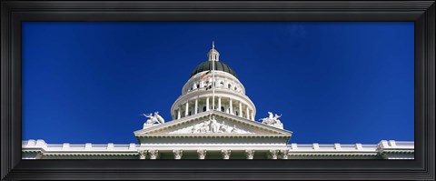 Framed Dome of California State Capitol Building, Sacramento, California Print
