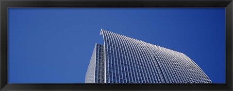 Framed High section view of a building, Symphony Tower, 1180 Peachtree Street, Atlanta, Fulton County, Georgia, USA Print