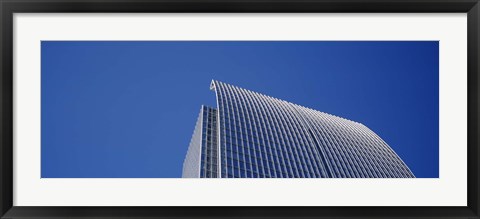 Framed High section view of a building, Symphony Tower, 1180 Peachtree Street, Atlanta, Fulton County, Georgia, USA Print