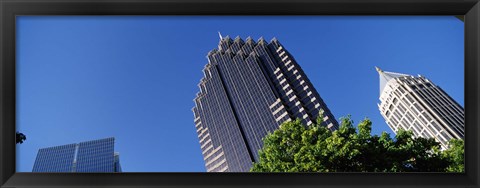 Framed Atlanta Skyscrapers, Georgia Print