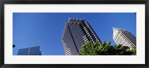 Framed Atlanta Skyscrapers, Georgia Print