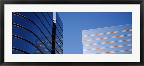 Framed Skyscrapers in a city, Midtown plaza, Atlanta, Fulton County, Georgia, USA Print