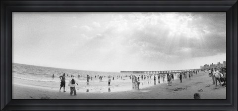 Framed Coney Island, Brooklyn, New York City Print