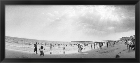 Framed Coney Island, Brooklyn, New York City Print