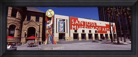 Framed San Jose Museum Of Art, San Jose, California Print