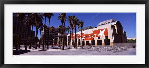 Framed Art museum in a city, Downtown San Jose, California Print