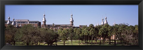 Framed University Of Tampa campus, Tampa, Florida Print