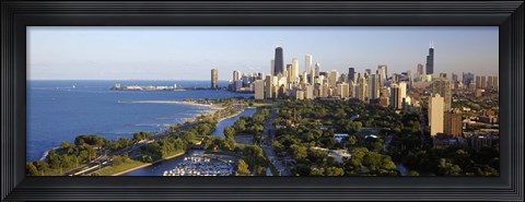 Framed USA, Illinois, Chicago Print