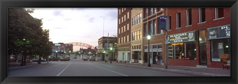 Framed Street View of Kansas City, Missouri Print