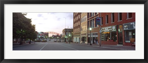 Framed Street View of Kansas City, Missouri Print