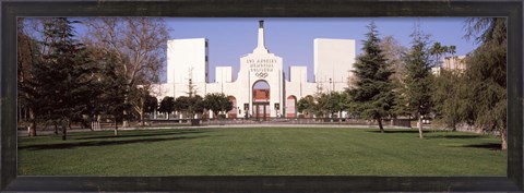 Framed Los Angeles Memorial Coliseum, California, USA Print