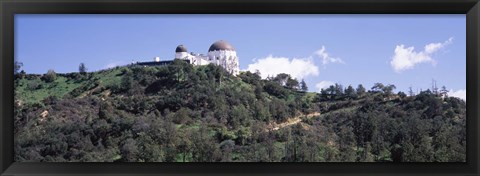 Framed Griffith Park Observatory, Los Angeles, California Print