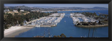 Framed Dana Point Harbor, California Print