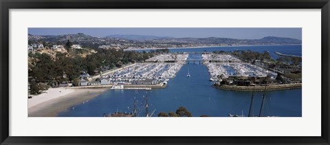 Framed Dana Point Harbor, California Print