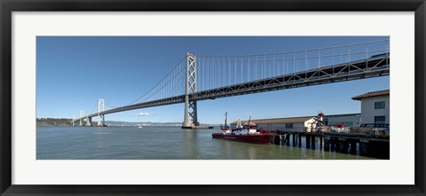 Framed Bay Bridge San Francisco, California Print