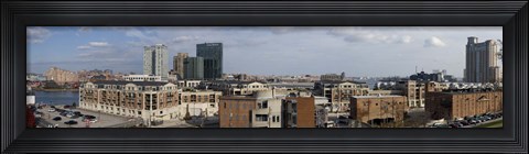 Framed Inner Harbor, Baltimore, Maryland, 2009 Print