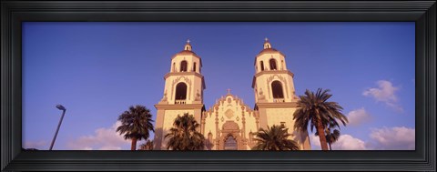 Framed Low Angle View of St. Augustine Cathedral, Tucson, Arizona Print