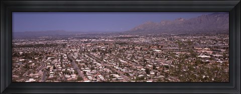 Framed Tucson, Arizona (aerial view) Print