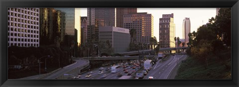 Framed City of Los Angeles, California Print