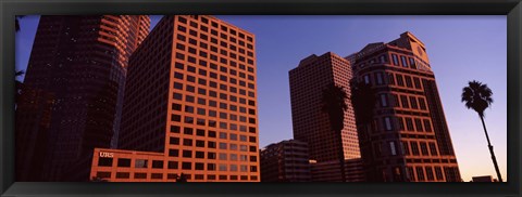 Framed Buildings in Los Angeles, California Print