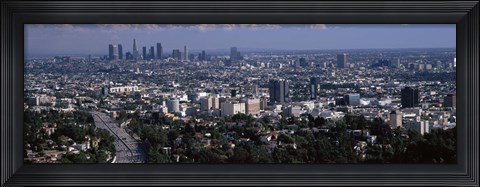 Framed Hollywood, City Of Los Angeles, California Print
