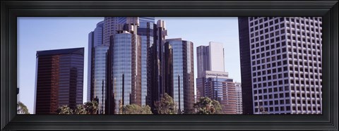 Framed Reflections in Los Angeles skyscrapers, Los Angeles County, California, USA Print
