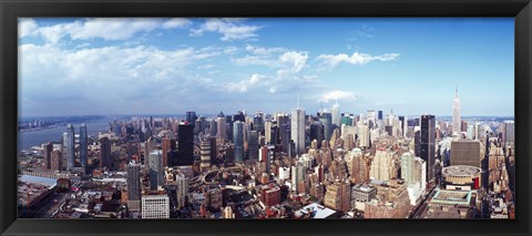 Framed Manhattan, New York City, 2011 Print