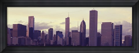 Framed Skyscrapers in Chicago Print
