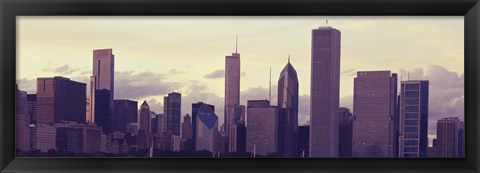 Framed Skyscrapers in Chicago Print