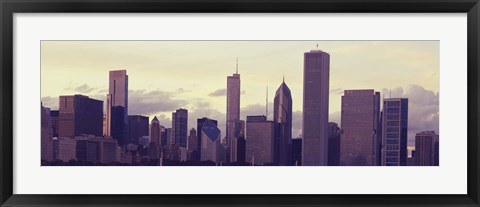 Framed Skyscrapers in Chicago Print