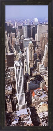 Framed MetLife and surrounding buildings, Manhattan, New York City, New York State, USA Print