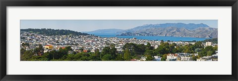 Framed High angle view of a city, Richmond District, Lincoln Park, San Francisco, California, USA Print