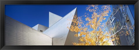 Framed Low angle view of skyscrapers, Downtown Denver, Denver, Colorado, USA Print